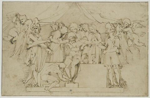 Présentation du Christ mort sur le Tombeau