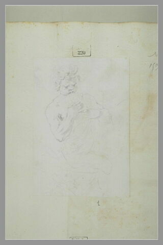 Jeune satyre jouant de la flûte de pan