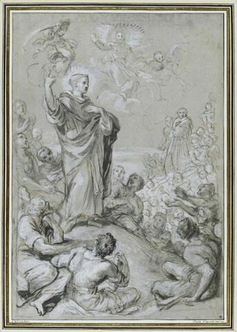 Prédication de saint Vincent Ferrier (?)