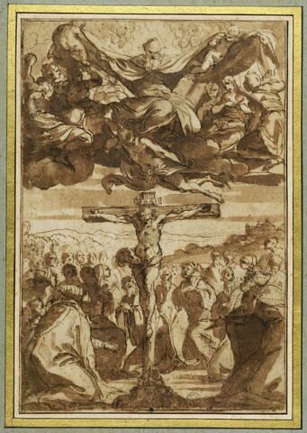 L'Adoration du Christ en croix et de la sainte Trinité