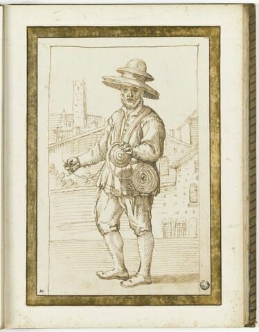 Fabricant de chapeaux de paille : Cappellaro di cappelli di paglia, image 3/3