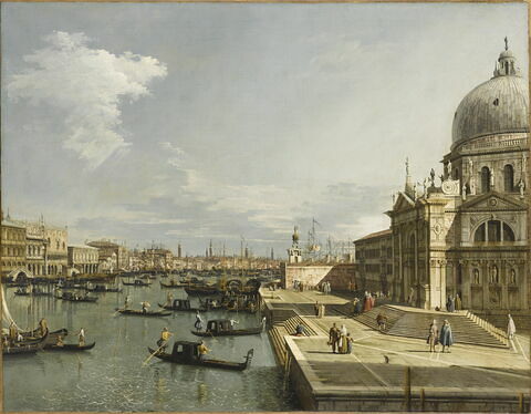 L'entrée du Grand Canal et l'église de la Salute
